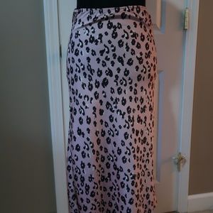 Pink Cheetah print skirt